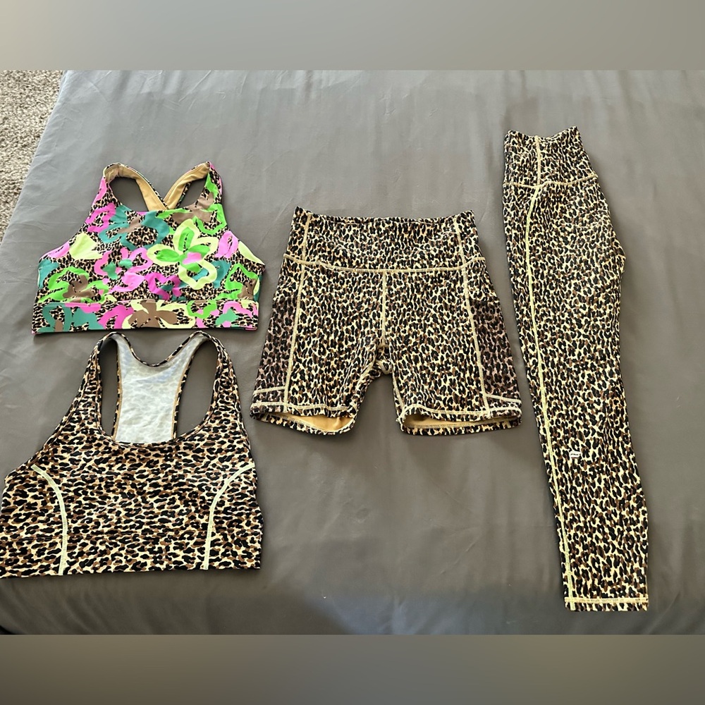 Fabletics Powerhold Leopard Sets
